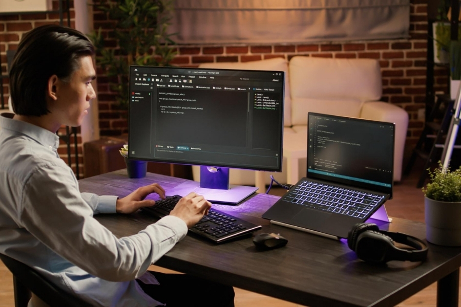 Company digital marketing solutions including SEO, social media, and content strategies